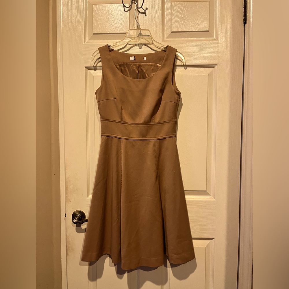 A line Came Brown A line Dress